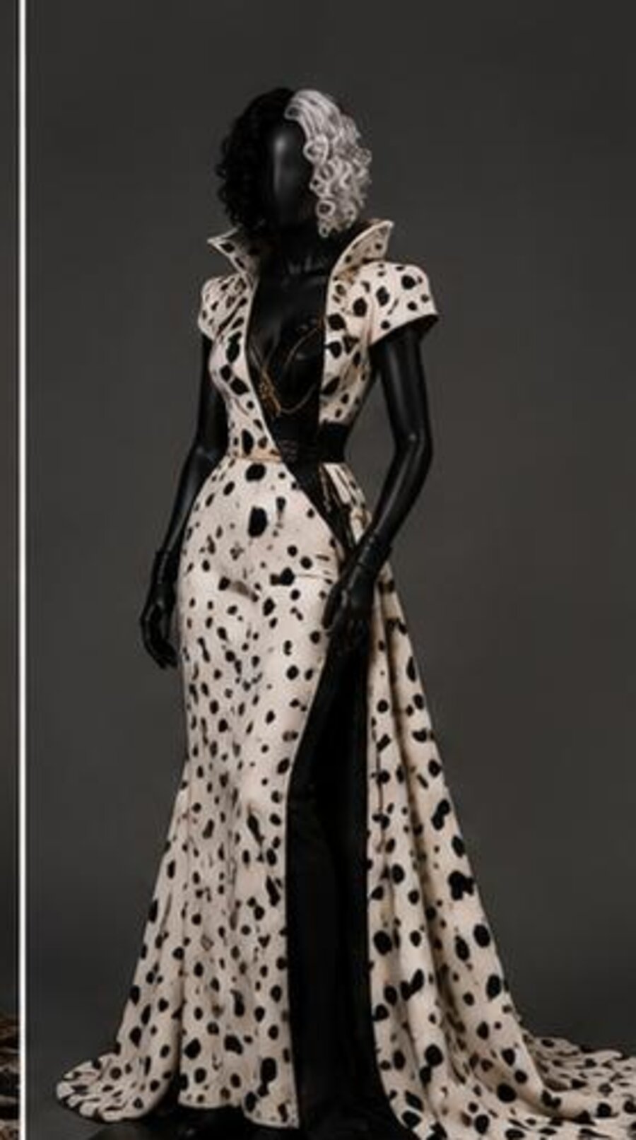 Spotted gown